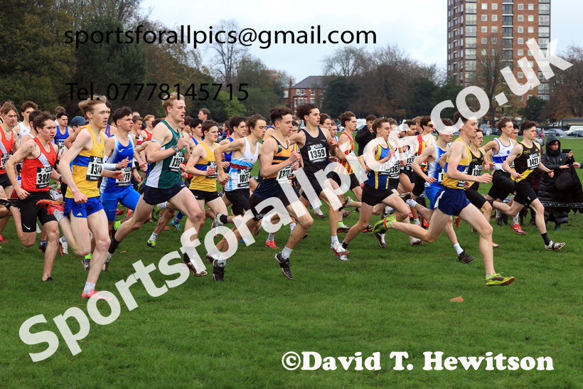 Mens Under-17s and Under-20s 2025 Liverpool Cross Challenge, Sefton Park, Saturday, November 22th. Photo: David T. Hewitson/Sports for All Pics